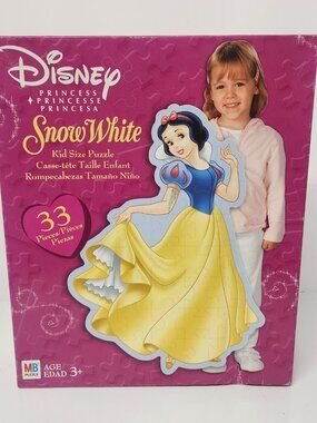 Disney Princess Snow White Large Kid Size Floor Puzzle 33 pieces New